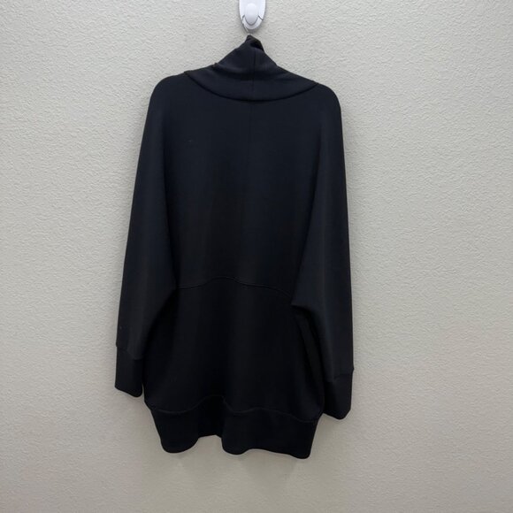 Spanx AirEssentials Cocoon Black Open Cardigan w Pockets 50345R Womens sz XL 1X - Picture 6 of 8
